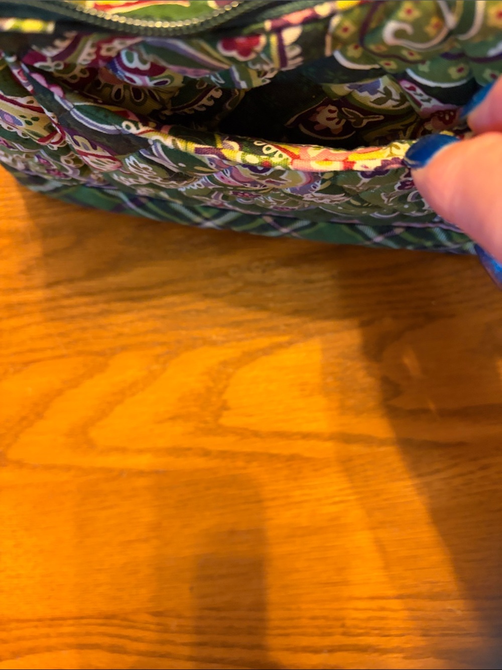 Vera Bradley bag with matching wallet - Picture 4 of 5